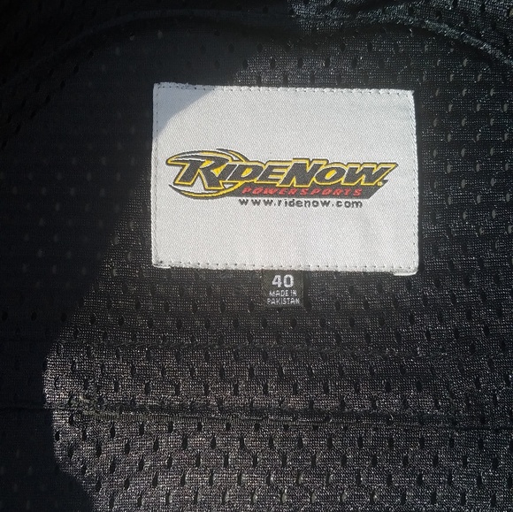 Black RIDENOW motorcycle jacket - womens - Picture 6 of 8